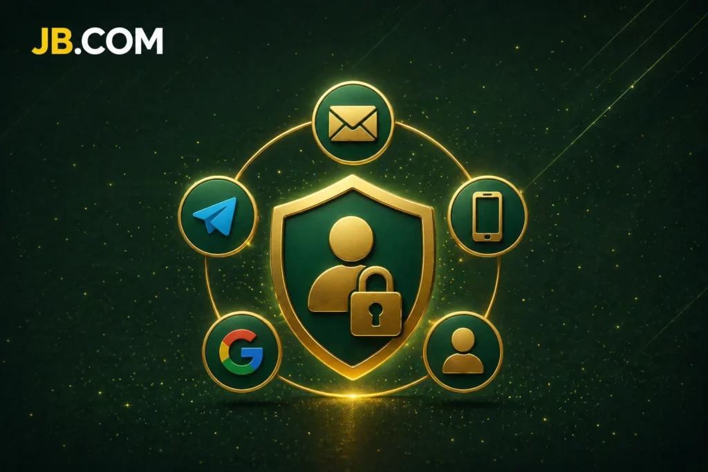 Login Methods Available on JB Casino Online